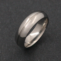 Classic Titanium Ring - Entropy