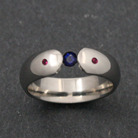 Classic Titanium Ring - Athena