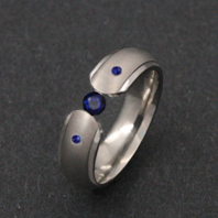 Titanium Ring - Janus